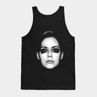 black and white avril lavigne Tank Top